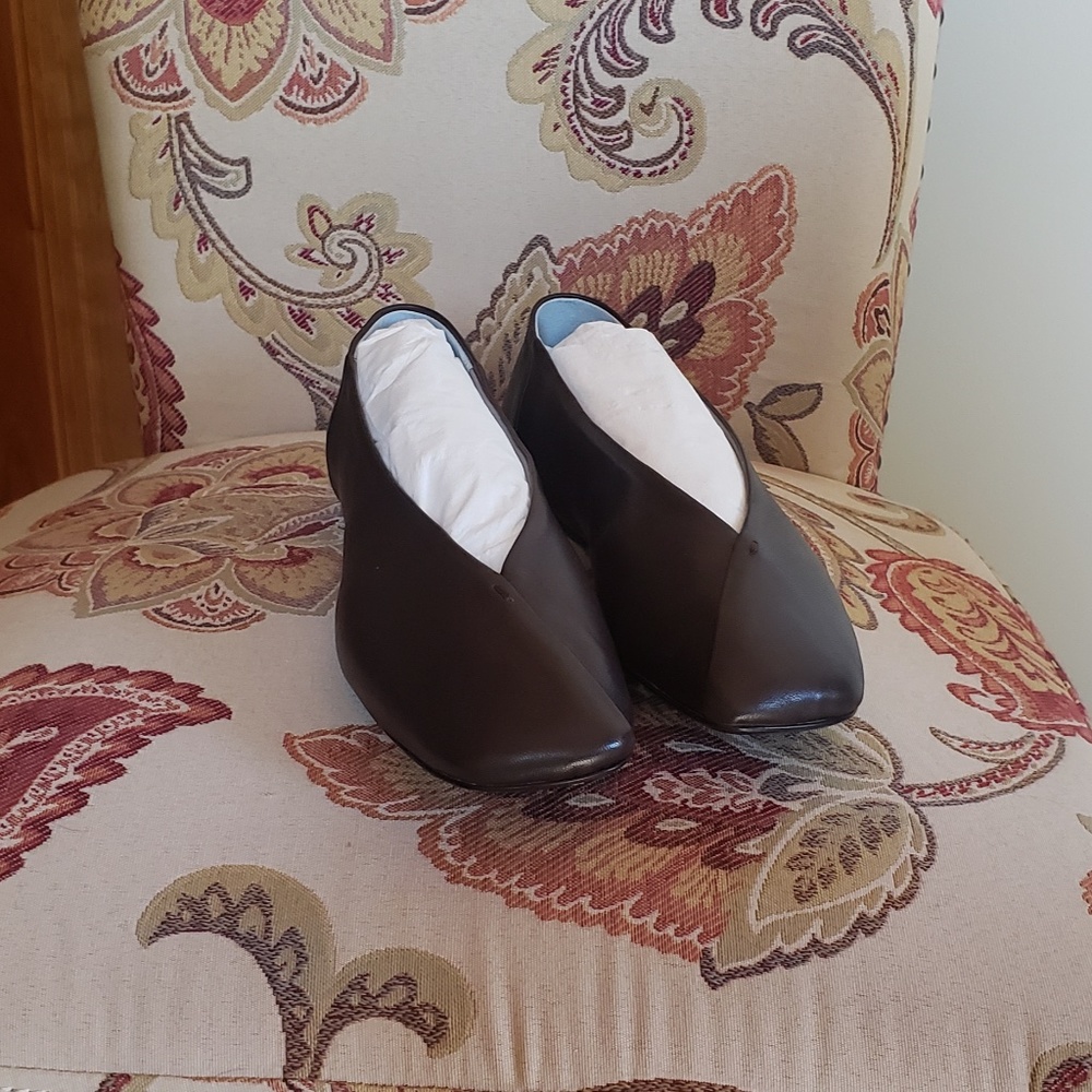 NWT MaxMara Faith Napa leather ballerinas size 37 size 7 US